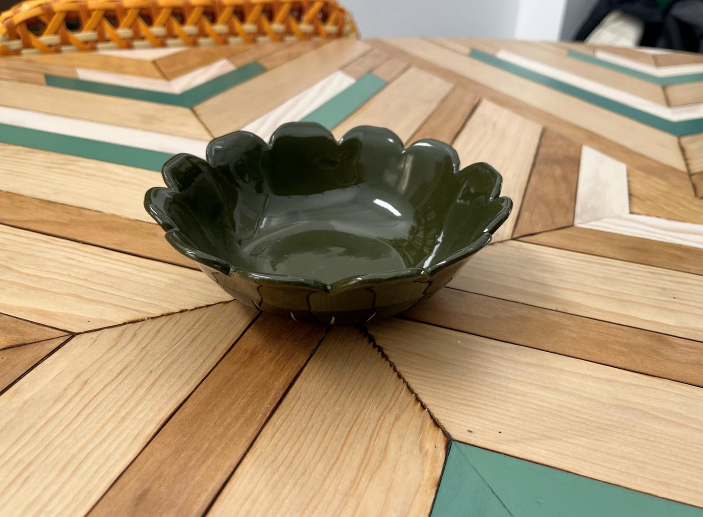 Cuenco Pétalo Esgrafiado