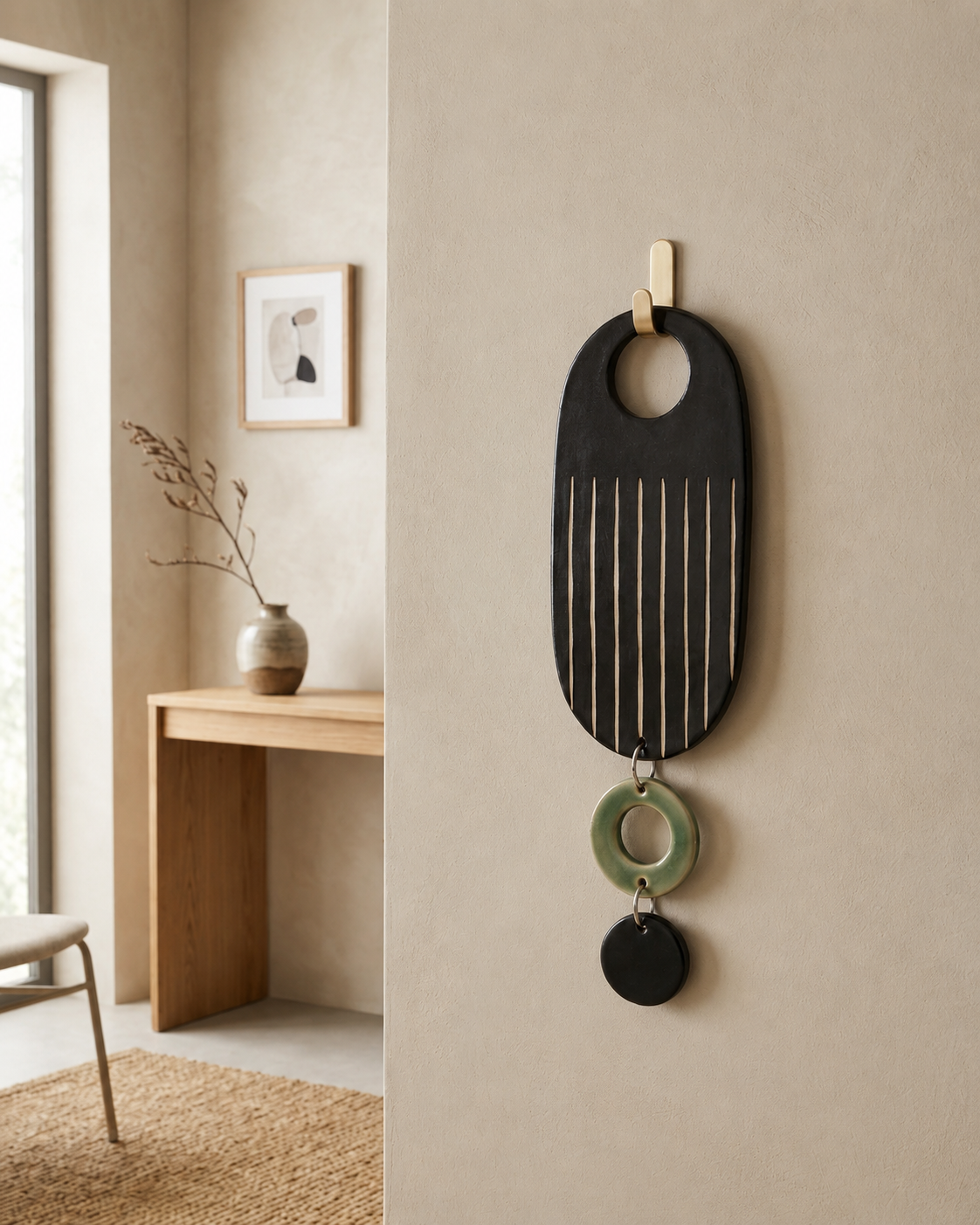 Colgante de Pared Cerámico Artesanal