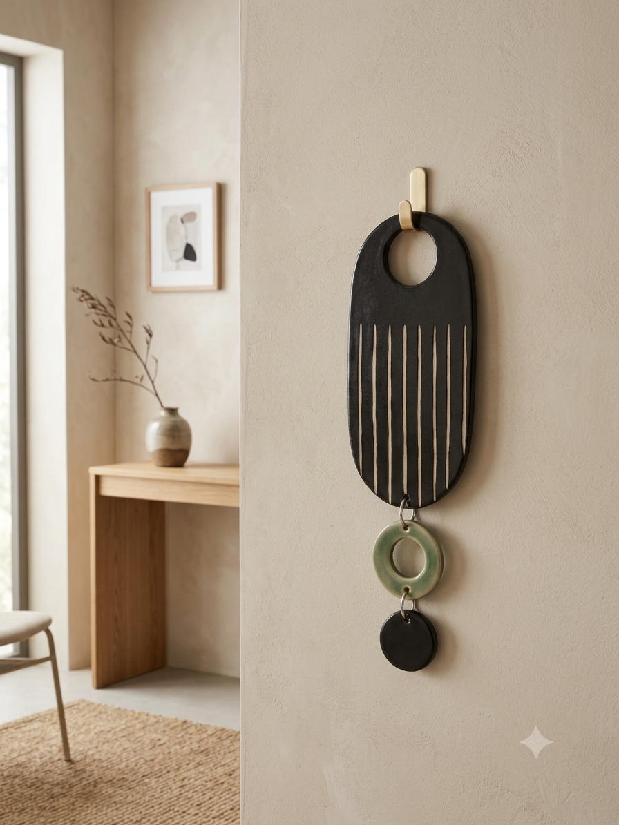 Colgante de Pared Cerámico Artesanal