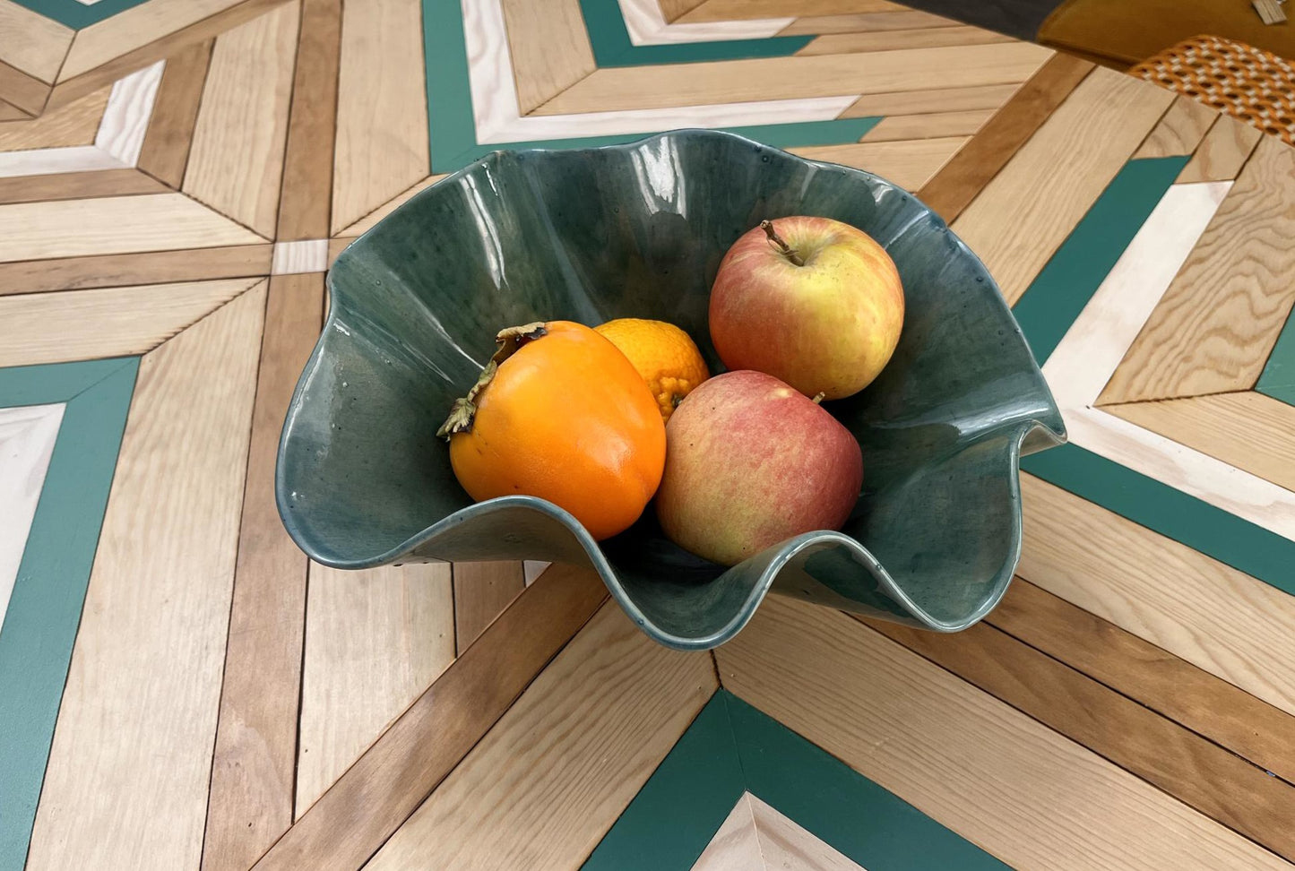 Cuenco de cerámica orgánico