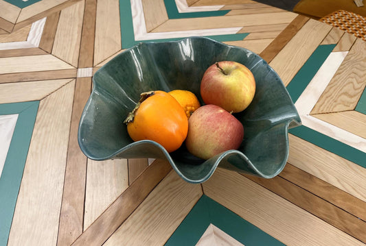 Cuenco de cerámica orgánico