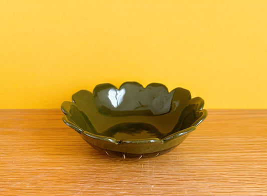 Cuenco Pétalo Esgrafiado